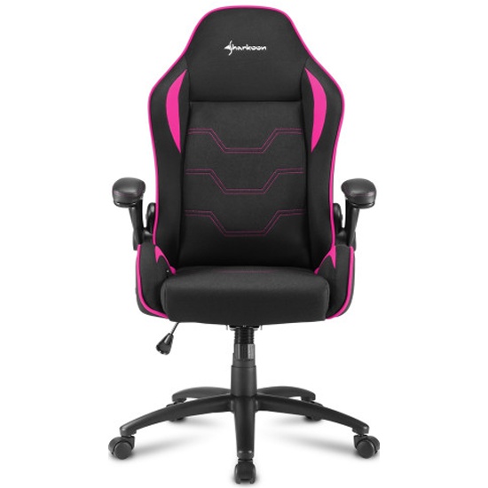 Кресло игровое Sharkoon ELBRUS 1 BK/PK артикул 269899Si-1 фото 3