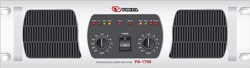 Усилитель Volta PA-1700 артикул 142966Si-1
