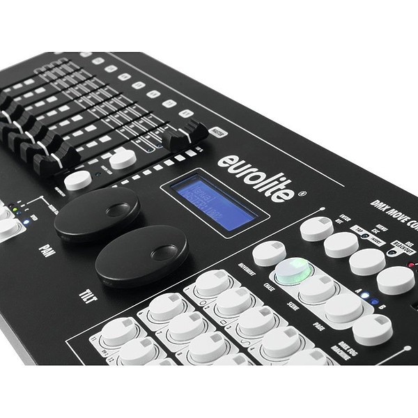 Устройство управления светом Eurolite DMX Move Controller 512 PRO артикул 183021Si-1 фото 6