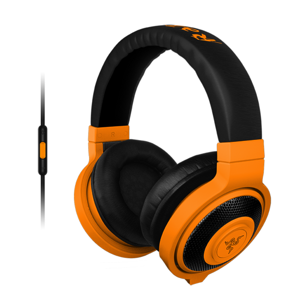 Наушники Razer Kraken Mobile Neon orange артикул 135371Si-1