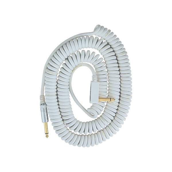 Гитарный кабель Vox Vintage Coiled Cable VCC-90WH артикул 197652Si-1