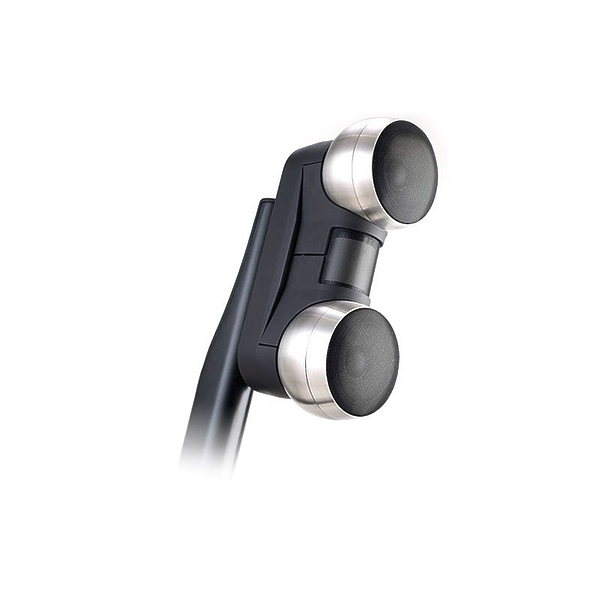 Полочная акустика Gallo Acoustics Strada 2 Side Single stainless steel/black (GS2SDSSB) артикул 171235Si-1