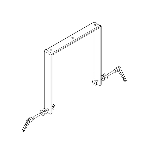 Кронштейн LD Systems DDQ 10 SB артикул 207576Si-1 фото 4