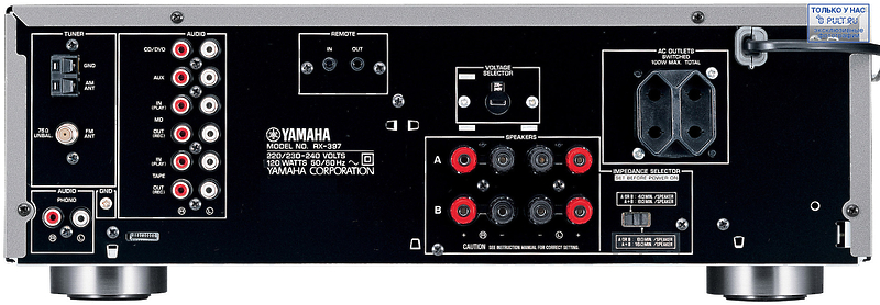 Стереоусилитель Yamaha RX-397 TI артикул 323868FV-1 фото 4