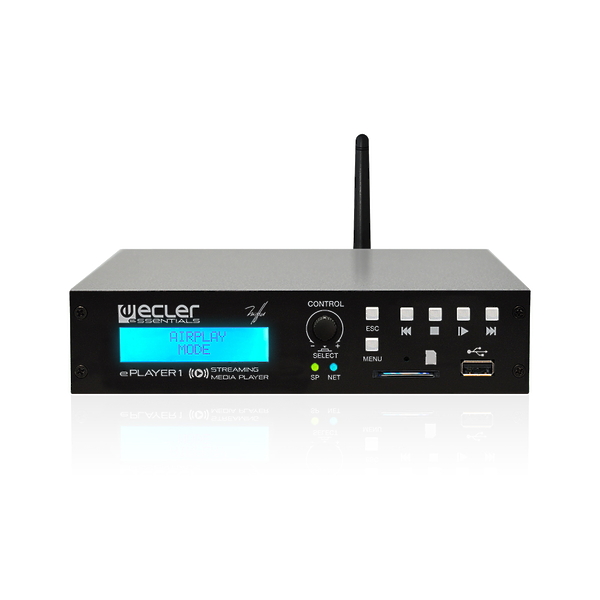 Сетевой аудио проигрыватель Ecler ePLAYER1 артикул 176062Si-1