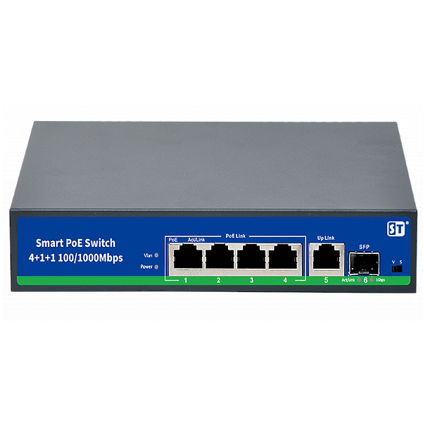 Источник питания SpaceTechnology ST-S42POE, (4G/1G/1S/78W) артикул 228832Si-1