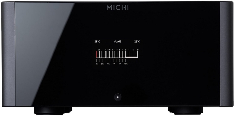 Усилитель мощности Michi M8 Black артикул 209881Si-1 в интернет-магазине «HiFiRussia»