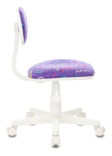 Кресло Бюрократ CH-W201NX/STICK-VIO (Children chair CH-W201NX violet Sticks 08 cross plastic) артикул 263270Si-1 фото 4