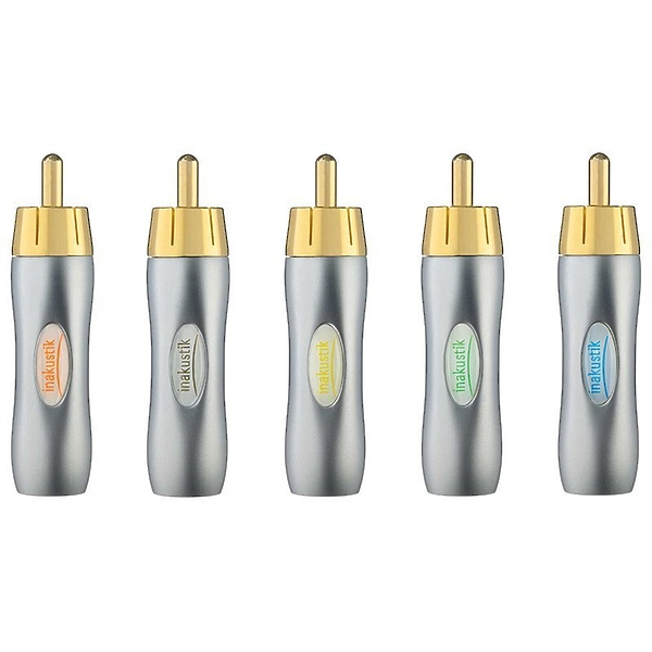 Разъем In-Akustik Exzellenz RCA Plug 8 mm yellow 1 pc (006500423) артикул 168707Si-1