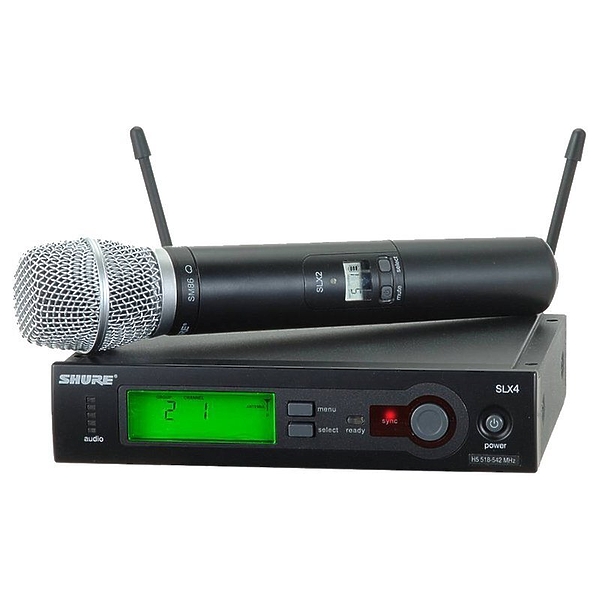Радиосистема Shure SLX24E/SM86 P4 702 - 726 MHz артикул 160083Si-1