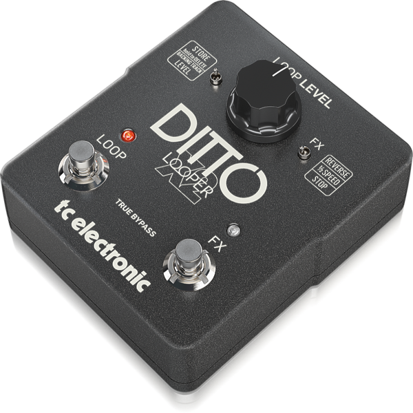 Педаль стерео лупер для гитары TC ELECTRONIC DITTO X2 LOOPER артикул 197732Si-1