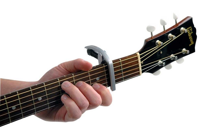 Каподастр Planet Waves PW-CP-09S NS TRI-ACTION CAPO SILVER артикул 275054Si-1 фото 3
