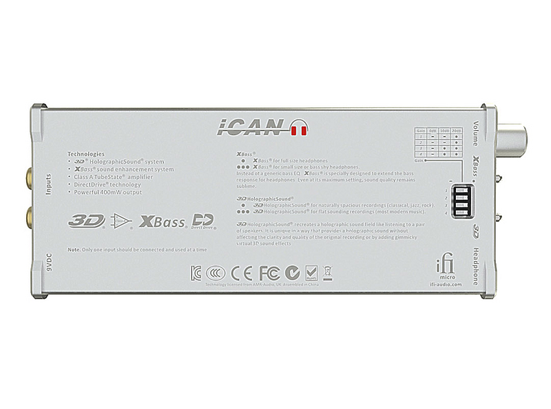 Усилитель для наушников iFi Audio Micro iCAN артикул 120173Si-1 фото 6