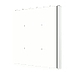 Выключатель сенсорный Zennio ZVI-SQTMD4-W KNX Square TMD, 4-кнопочный, 2хAI/DI, термостат, датчик температуры, LED индикация, пластиковая рамка, установка в монтажную коробку, 90х90х12 мм, цвет белый