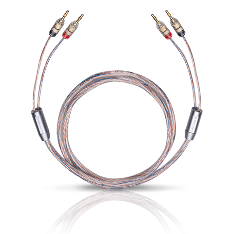 Акустический кабель Oehlbach Twin mix One speakercable 2x3 mm banana connector 4 m (10718) артикул 174162Si-1