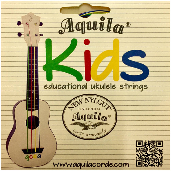 Струны для сопрано/концерт/тенор укулеле Aquila KIDS 160U артикул 291739Si-1