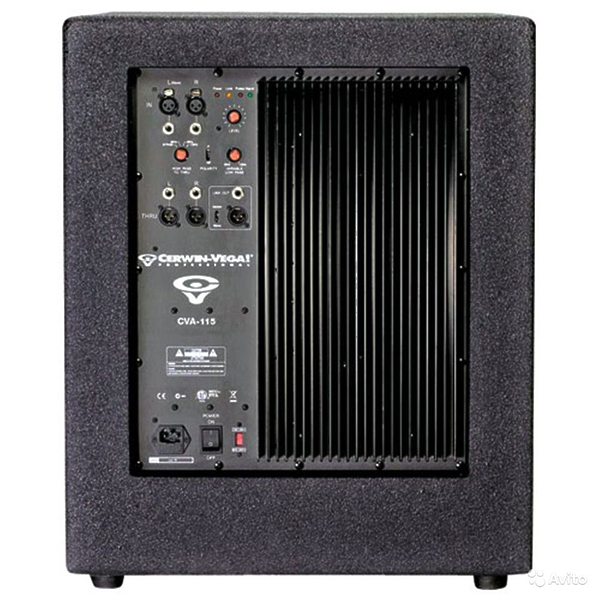 Сабвуфер Cerwin-Vega CVA-115X артикул 124093Si-1 фото 3