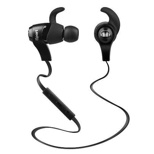 Наушники Monster iSport Bluetooth Wireless In-Ear Headphones Black (128660-00) артикул 121506Si-1