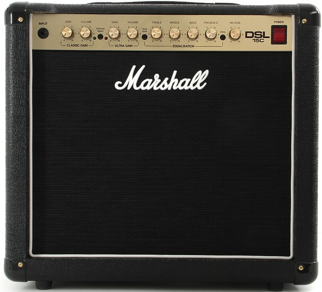 Комбо усилитель MARSHALL DSL15C артикул 131405Si-1 фото 3
