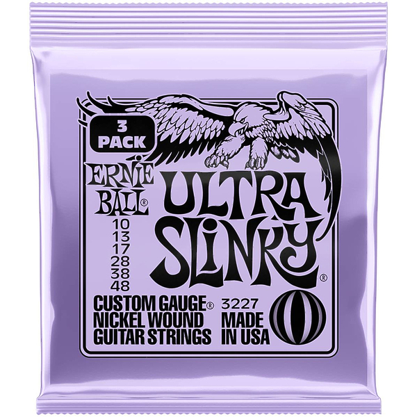 Струны для электрогитары Ernie Ball 3227 Nickel Wound Ultra Slinky артикул 291392Si-1