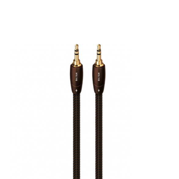 Кабель межблочный аудио AudioQuest Big Sur 3.5M-3.5M, 1.0 м артикул 220086Si-1