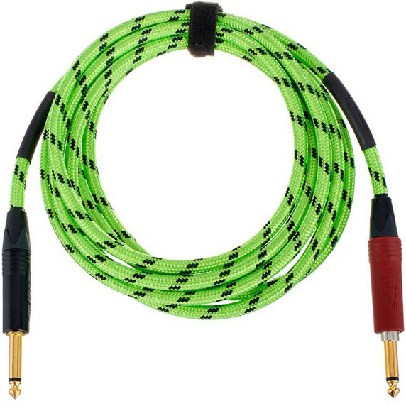 Кабель гитарный Cordial BLACKLIGHT-EDITION 3 PP-G-SILENT артикул 300475Si-1
