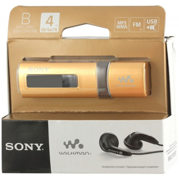 Плеер Sony NWZB183FN 4Gb gold артикул 149624Si-1 фото 8