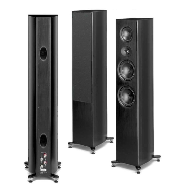 Напольная акустика T+A АС TALIS S300 Alu Black артикул 181093Si-1