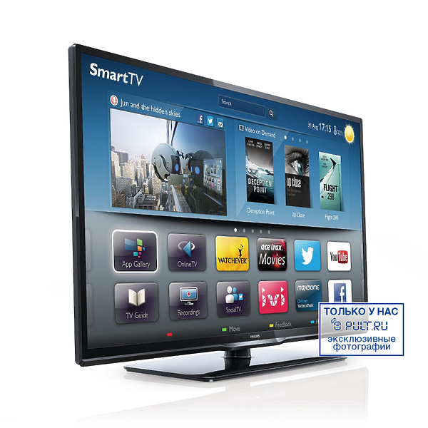 LED телевизор Philips 40PFL3208T/60 артикул 101058Si-1 фото 3