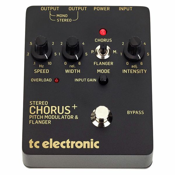 Педаль хорус-фленжер TC ELECTRONIC SCF GOLD артикул 283871Si-1