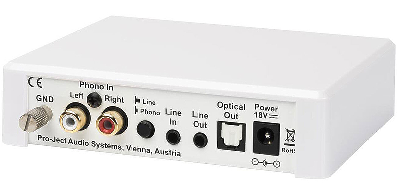 Фонокорректор Pro-Ject OPTICAL BOX E PHONO white #2 в «HiFiRussia»