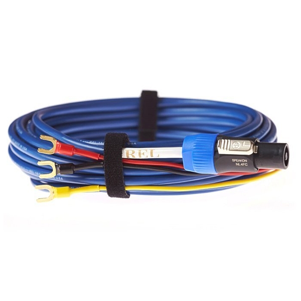 Кабель сабвуферный REL Bass Line Blue 3.0m артикул 166811Si-1