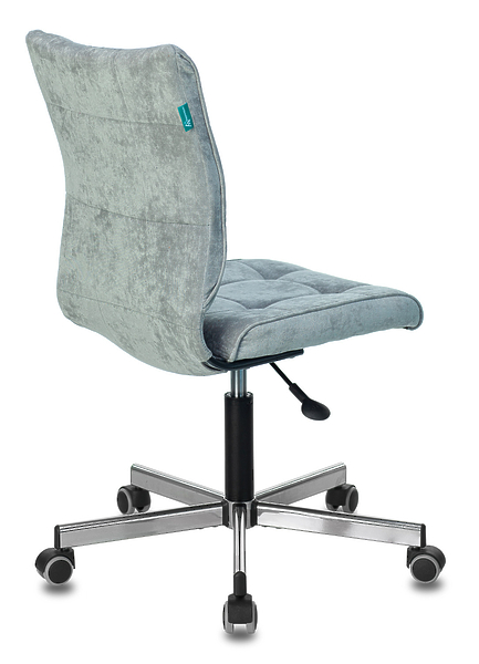 Кресло Бюрократ CH-330M/LT-28 (Office chair CH-330M grey/l.blue Light-28 cross metal хром) артикул 263397Si-1 фото 5