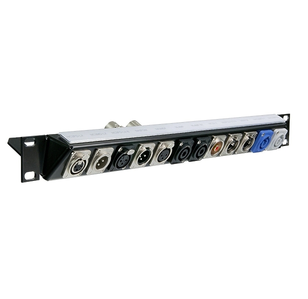 Рэковая панель Neutrik NZP1RU-12 артикул 284527Si-1 фото 3