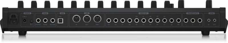 Аналоговая драм-машина Behringer RD-8 MKII артикул 259385Si-1 фото 4