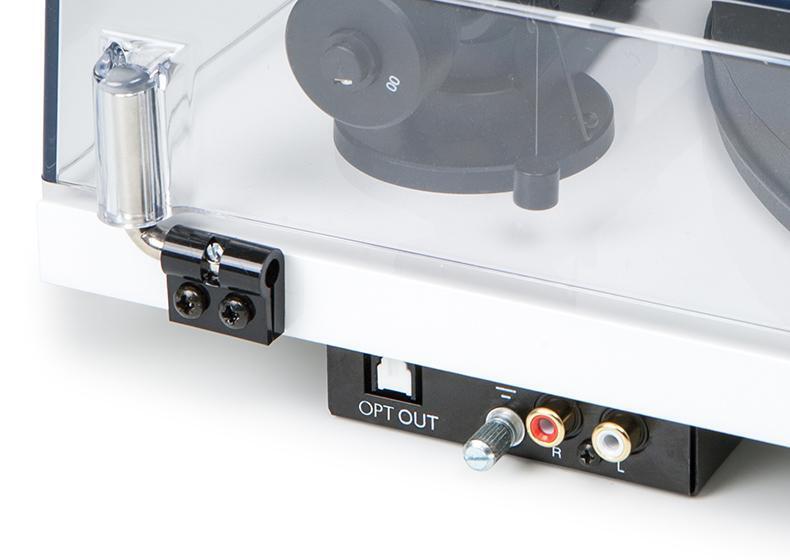 Проигрыватель винила Pro-Ject ESSENTIAL II DIGITAL (OM 5e) white артикул 134272Si-1 фото 3