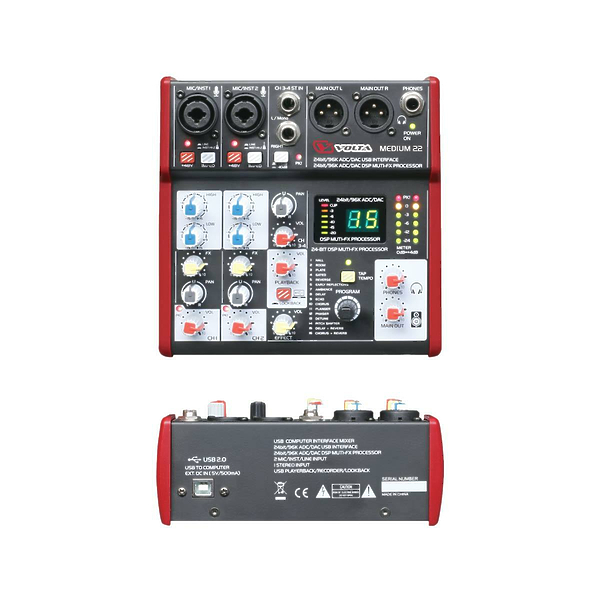 Микшерный пульт Volta MEDIUM 22 артикул 298303Si-1