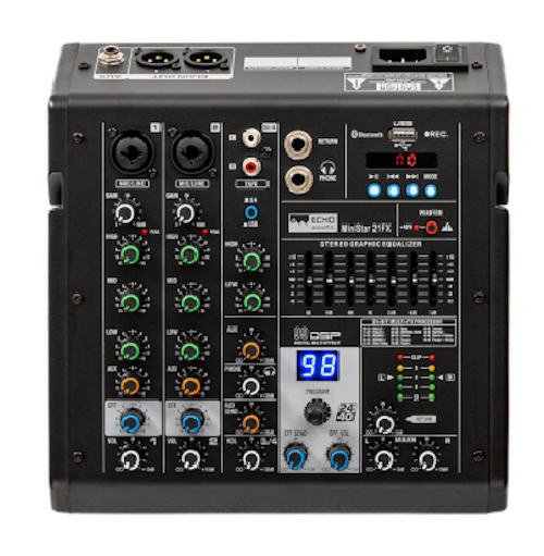 Микшерный пульт Echo Acoustic MiniStar 21FX артикул 330023Si-1