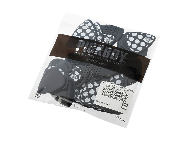 Медиаторы Pickboy Celltex Heavy Metal GP-31-4/100 (50 шт) артикул 332348Si-1 фото 3