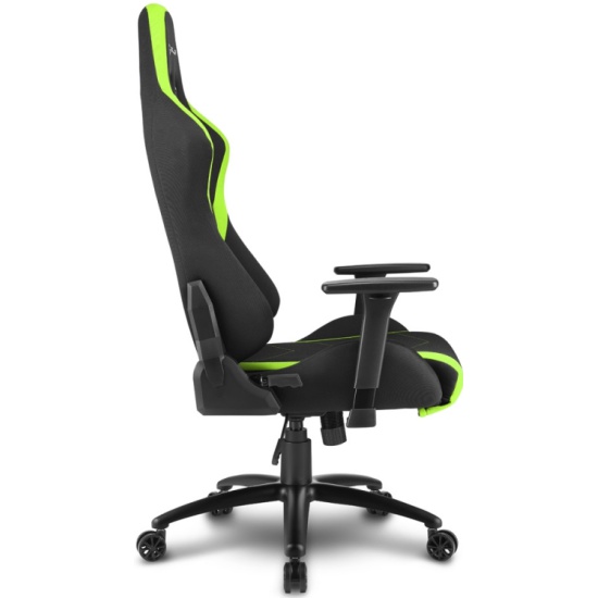 Кресло игровое Sharkoon SKILLER SGS2 BK/GN артикул 269912Si-1 фото 4