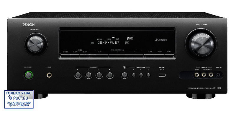 AV Ресивер Denon AVR-1912 black артикул 389259FV-1 фото 3