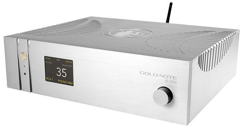 Интегральный усилитель/стример Gold Note IS-1000 Line Silver артикул 231572Si-1 в интернет-магазине «HiFiRussia»