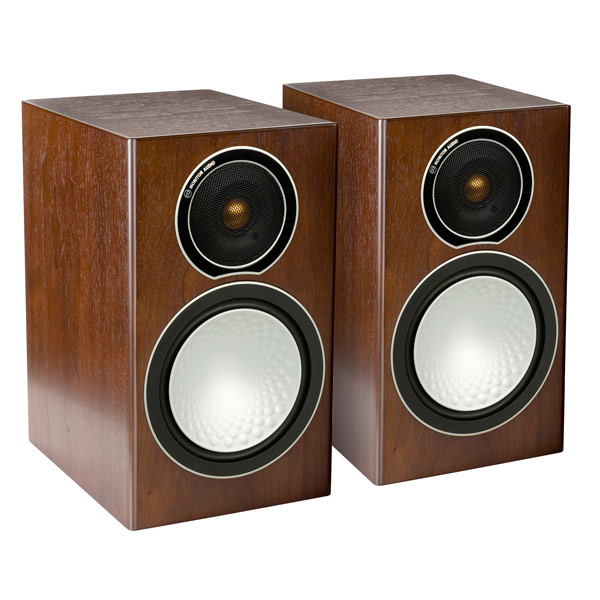 Полочная акустика Monitor Audio Silver 1 walnut артикул 101138Si-1