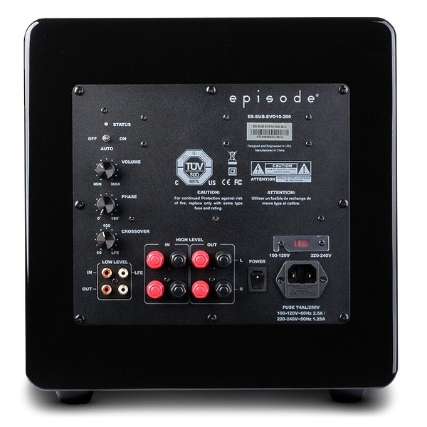 Episode ES-SUB-EVO10-200 Gloss Black артикул 115745Si-1 фото 4