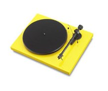 Проигрыватель винила Pro-Ject Debut III (Ortofon OMB-5e) piano yellow артикул 383136FV-1