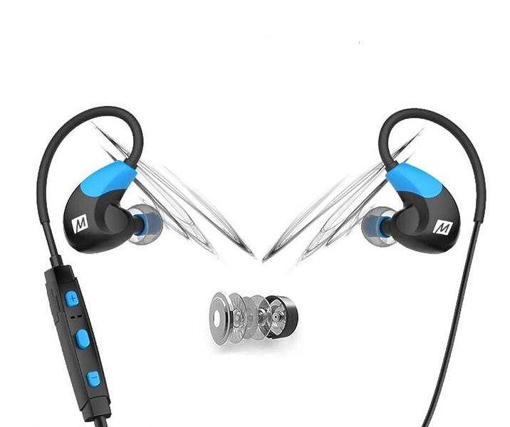 Наушники MEE Audio X7 Bluetooth In-Ear Blue/Black артикул 177638Si-1 фото 6
