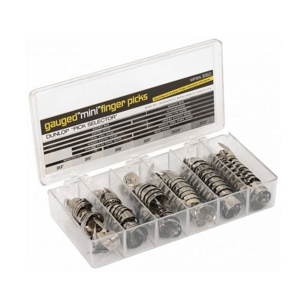 Когти Dunlop 3060 Nickel Silver Fingerpick Mini Display (20 шт) артикул 279610Si-1