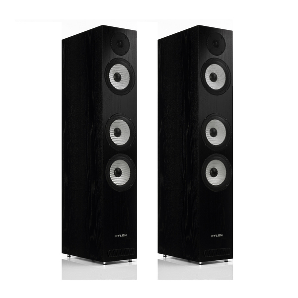 Напольная акустика PYLON AUDIO Ruby 30 Natural Veneer OAK, Lacquer Black артикул 308390Si-1