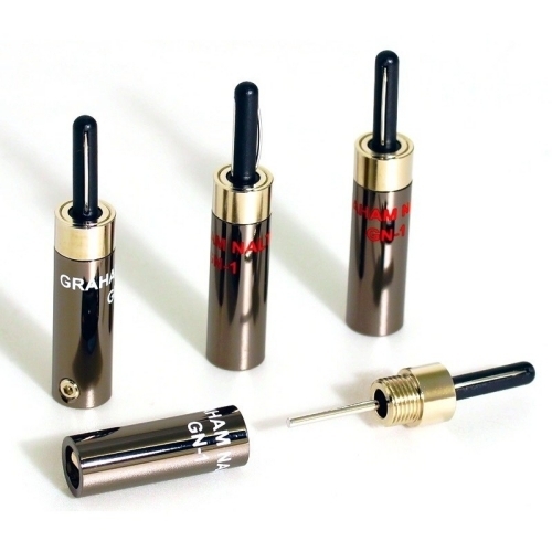 Разъем Black Rhodium Graham Nalty Banana plug kit GN-1 артикул 111840Si-1