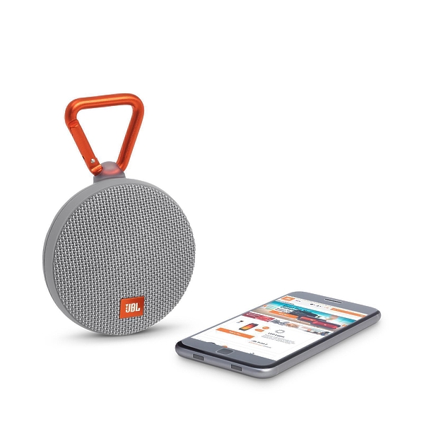 JBL Clip 2 grey (JBLCLIP2GRAY) артикул 355065SI-1 фото 4